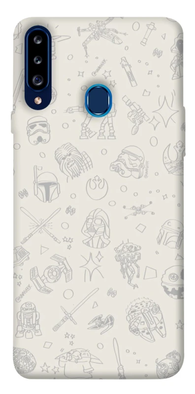 Чохол на Samsung Galaxy A20s Star Wars background ver.1 фото 1 з 1