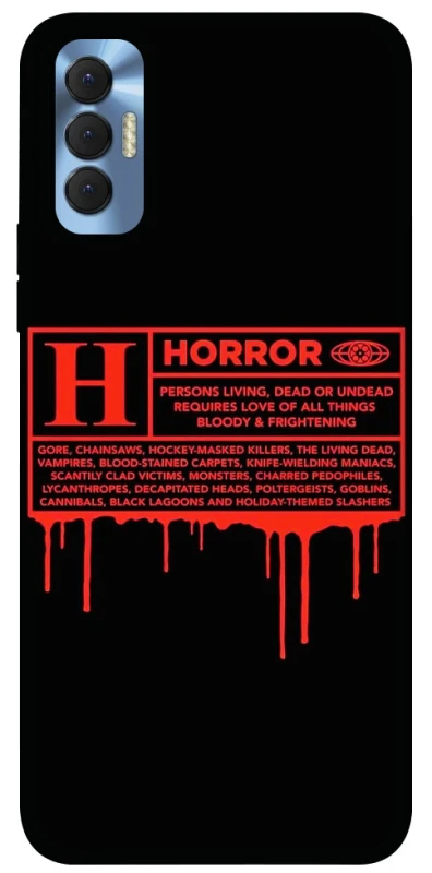 Чохол на TECNO Spark 8P Horror Halloween фото 1 з 1