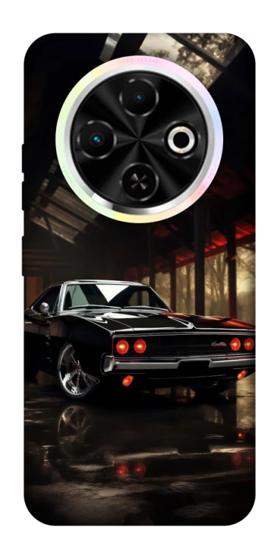 Чохол на TECNO Spark 30C Black classic car фото 1 з 1