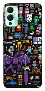 Чохол на Infinix Hot 12 Play Minecraft v5 фото 1 з 1