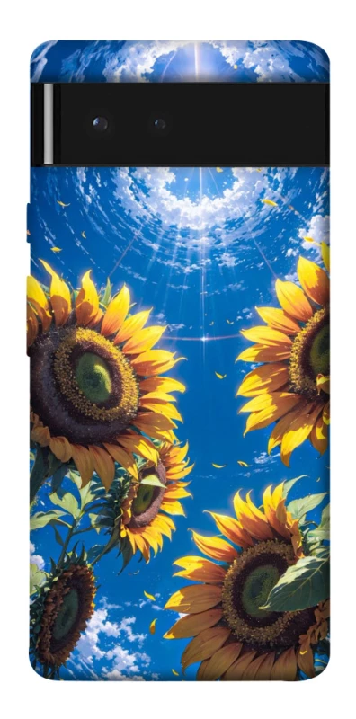 Чохол на Google Pixel 6 Sunflowers фото 1 з 1