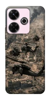 Чехол на Xiaomi Poco M6 4G Black hawk фото 1 из 1
