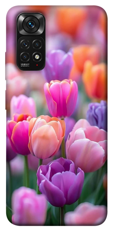 Чохол на Xiaomi Redmi Note 11 (Global) / Note 11S Тюльпанове поле фото 1 з 1