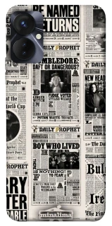 Чехол на TECNO Spark 9 Pro Harry Potter newspaper фото 1 из 1