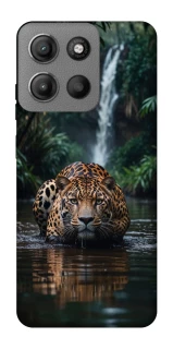 Чохол на Motorola Moto G15 Power Leopard in water фото 1 з 1
