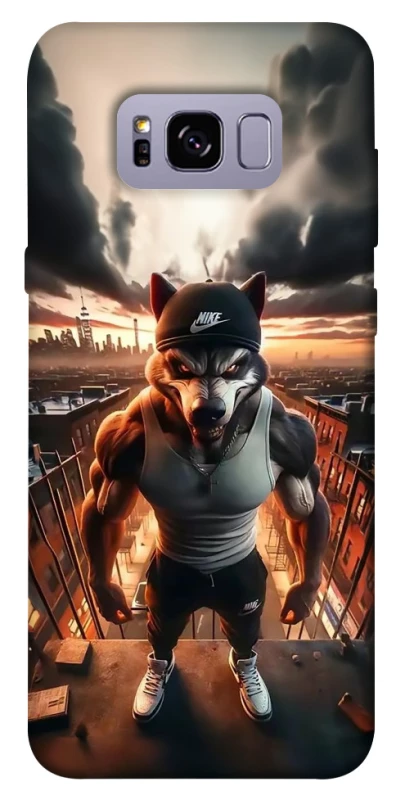 Чохол на Samsung G955 Galaxy S8 Plus Вовк фото 1 з 1