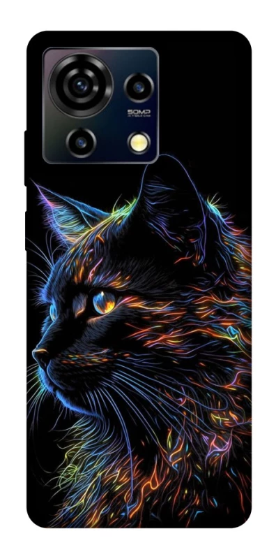 Чохол на ZTE Blade V50 Vita Чорний кіт фото 1 з 1