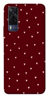 Чехол на Vivo Y53s Smal hearts фото 1 из 1