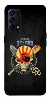 Чехол на Oppo Reno 5 4G Five finger death punch ver.2 фото 1 из 1