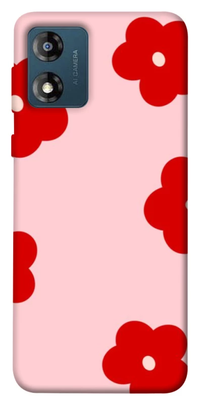 Чехол на Motorola Moto E13 Flowers фото 1 из 1