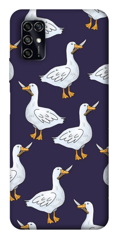 Чохол на ZTE Blade V2020 Smart Гуси з претензією фото 1 з 1