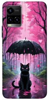 Чохол на Vivo Y21 / Y33s Black cat фото 1 з 1