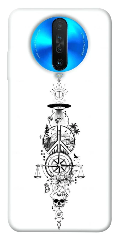 Чехол на Xiaomi Redmi K30 Tattoo ver.7 фото 1 из 1