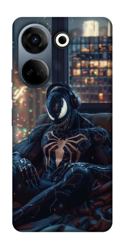 Чехол на TECNO Camon 20 Pro (CK7n) Venom earphones фото 1 из 1