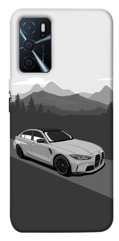 Чехол на Oppo A16s / A16 BMW grey v3 фото 1 из 1