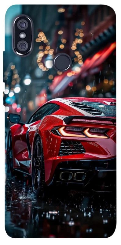 Чохол на Xiaomi Redmi Note 5 Pro / Note 5 (AI Dual Camera) Red sports car фото 1 з 1