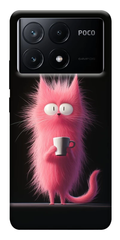 Чехол на Xiaomi Poco X6 Розовый котёнок фото 1 из 1