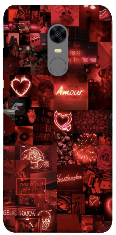 Чохол на Xiaomi Redmi 5 Plus / Redmi Note 5 (Single Camera) Love collage ver.6 фото 1 з 1