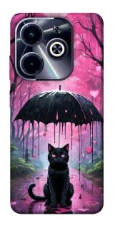 Чохол на Infinix Hot 40i Black cat фото 1 з 1