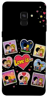 Чехол на Samsung A530 Galaxy A8 (2018) Love is ver.2 фото 1 из 1