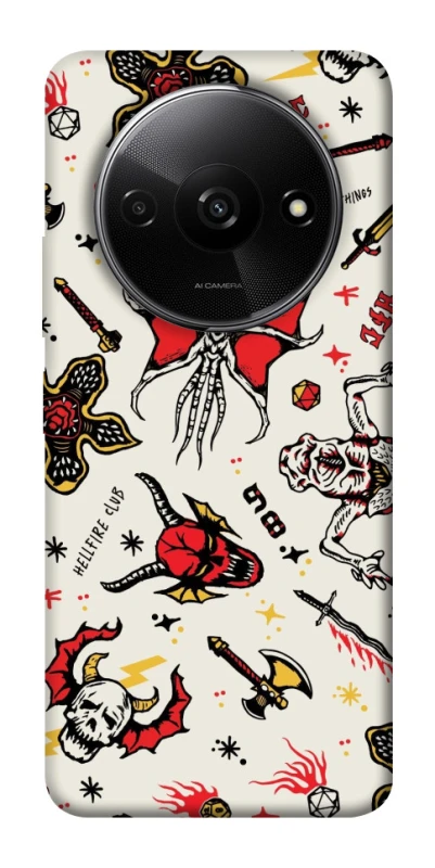 Чохол на Xiaomi Redmi A3 Stranger Things ver.2 фото 1 з 1