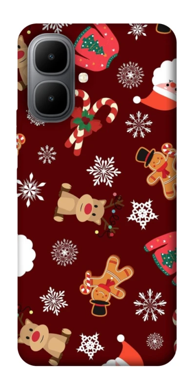 Чехол на Infinix Smart 10 Новогодний v6 фото 1 из 1