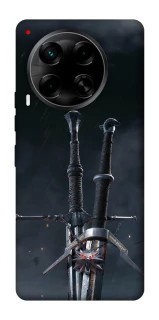 Чохол на TECNO Camon 30 (CL6) Мечі Ведьмака фото 1 з 1