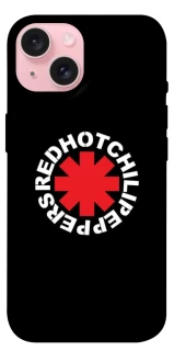 Чохол на Apple iPhone 15 (6.1") Red Hot Chili Peppers logo фото 1 з 1