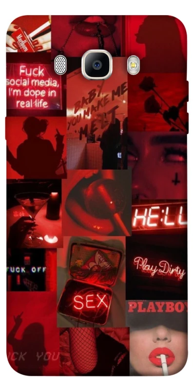 Чехол на Samsung J710F Galaxy J7 (2016) Love collage ver.3 фото 1 из 1