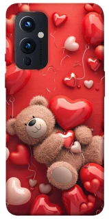 Чехол на OnePlus 9 bear in hearts фото 1 из 1