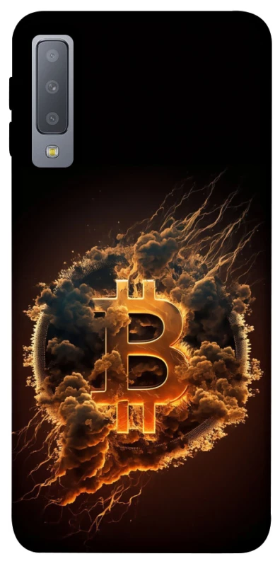 Чохол на Samsung A750 Galaxy A7 (2018) Smoky Bitcoin фото 1 з 1
