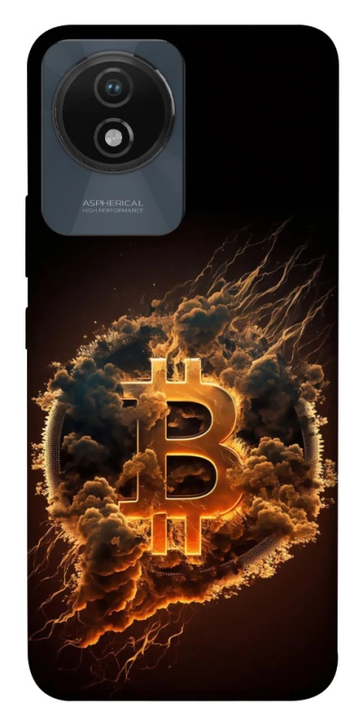 Чохол на Vivo Y02 Smoky Bitcoin фото 1 з 1