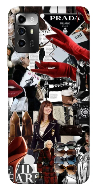Чохол на ZTE Blade A72 Fashion collage ver.13 фото 1 з 1