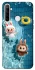 Чохол на Realme 6i Labubu in the pool фото 1 з 1
