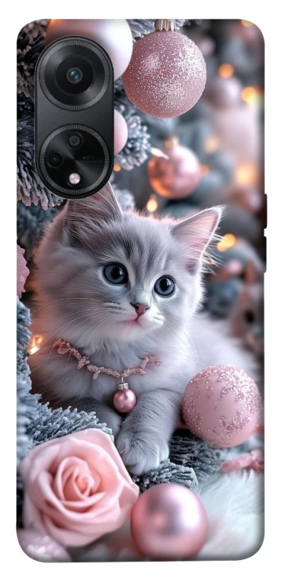Чехол на Oppo A58 4G Christmas Kitty фото 1 из 1