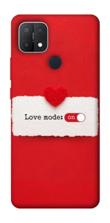 Чохол на Oppo A15s / A15 Love Mode ON фото 1 з 1