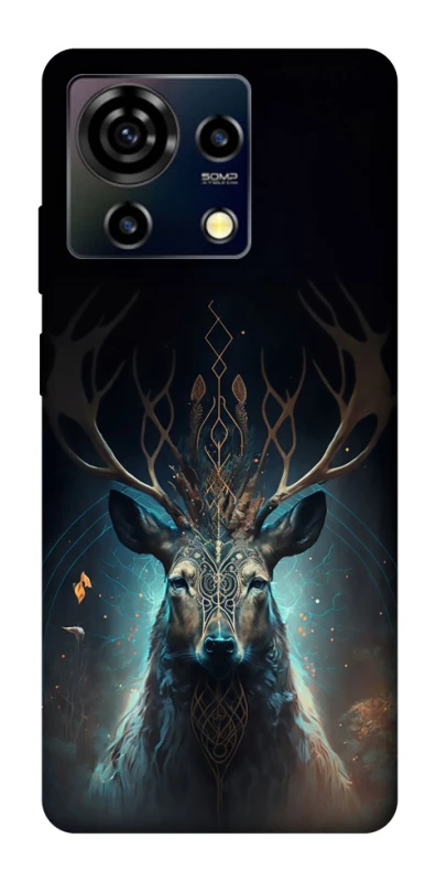 Чохол на ZTE Blade V50 Vita Скандинавський олень v2 фото 1 з 1