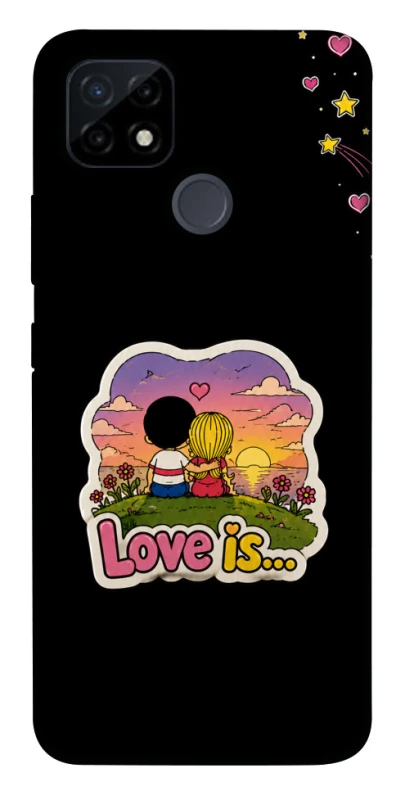 Чохол на Realme C21Y Love is ver.5 фото 1 з 1