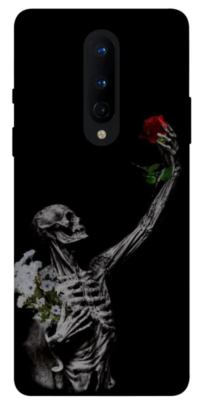 Чохол на OnePlus 8 Skeleton vs Rose фото 1 з 1