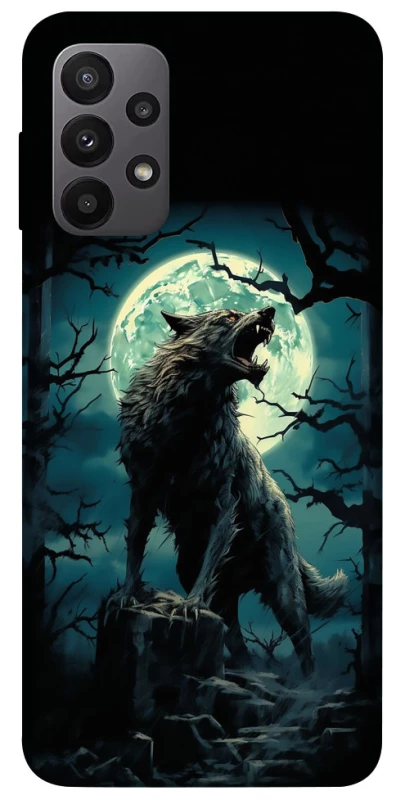 Чехол на Samsung Galaxy A23 4G Волк под луной фото 1 из 1