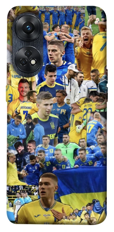 Чехол на Oppo Reno 8T 4G UA-Football ver.6 фото 1 из 1