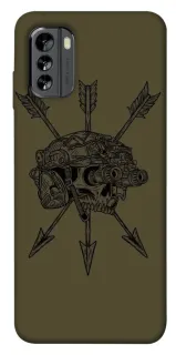 Чехол на Nokia G60 Mil skull фото 1 из 1