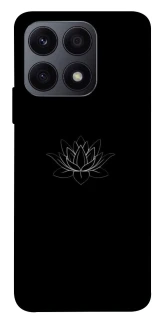 Чохол на Huawei Honor X8a Black Lotus фото 1 Чохол на Huawei Honor X8a Black Lotus фото 1 з 1
