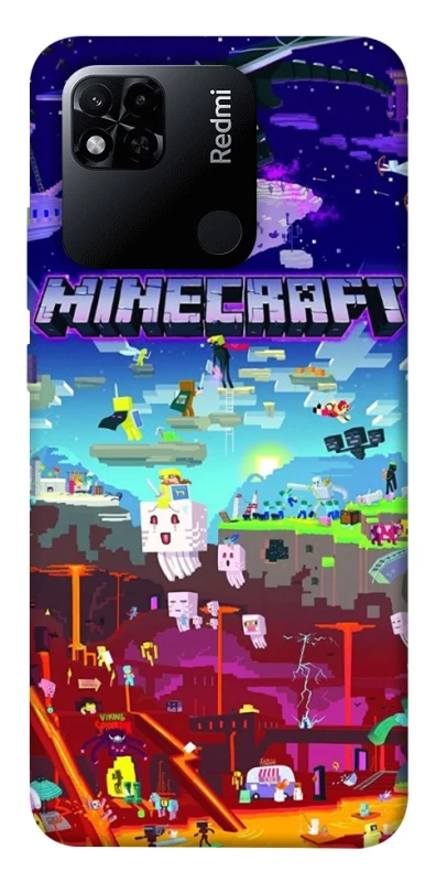 Чехол на Xiaomi Redmi 10A Minecraft world фото 1 из 1