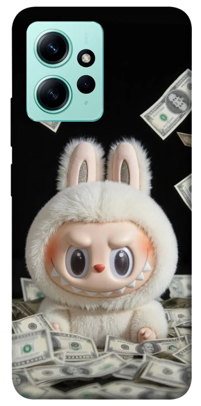 Чехол на Xiaomi Redmi Note 12 4G Dollar Labubu фото 1 из 1
