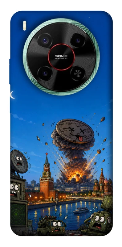 Чохол на ZTE Nubia V70 Max Moscow never sleeps ver.8 фото 1 з 1