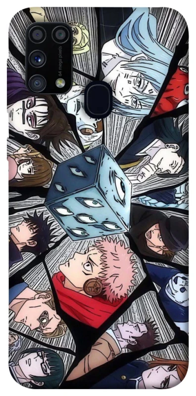 Чехол на Samsung Galaxy M31 jujutsu kaisen v4 фото 1 из 1