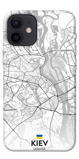 Чохол на Apple iPhone 12 mini (5.4") Kiev white map фото 1 з 1