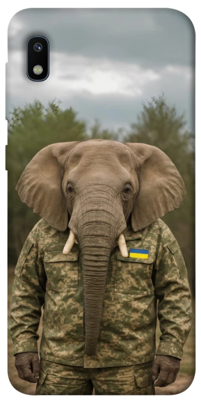 Чохол на Samsung Galaxy A10 (A105F) Слон захисник фото 1 з 1