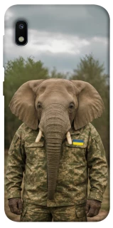 Чехол на Samsung Galaxy A10 (A105F) Слон защитник фото 1 из 1